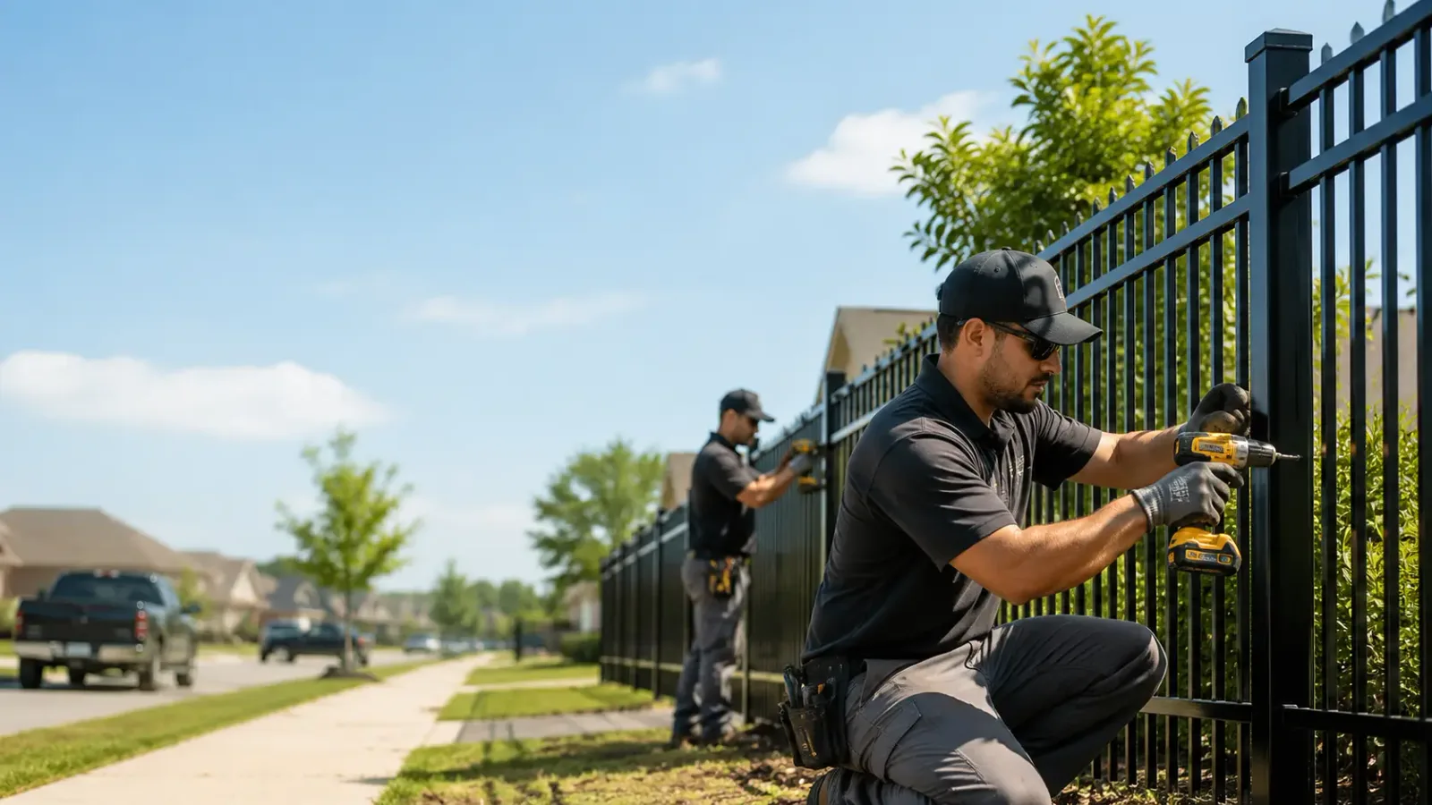 Metal Fence Installation in Ellington, CT